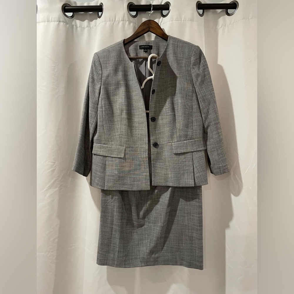 Ann Taylor Grey Suit